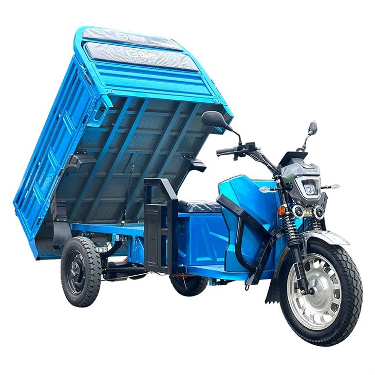 China Popular Cheapest Cargo Electric Tricycles And High Quality Trikes 1500W Open Useful Storage Space